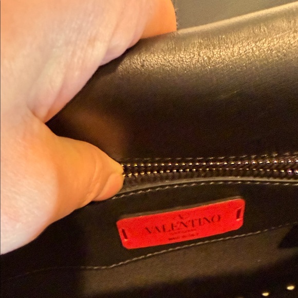 Valentino Black Studded Crossbody Bag - Picture 8 of 14